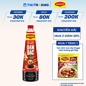 Nước tương MAGGI đậu nành đậm đặc 700ml