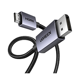 Mua Cáp chuyển đổi Displayport sang HDMI hỗ trợ 4K dài 1.5M Ugreen 1.5m/2m/3m - Hàng chính hãng