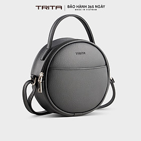 Túi Trita ( Thời trang nữ dáng tròn - Túi đeo chéo da RHN261 )