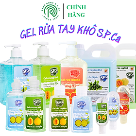 Gel rửa tay khô S.P.Ca. chai 600ml trà xanh