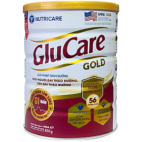 Sữa bột Nutricare Glucare Gold dinh dưỡng cho người tiểu đường (900g)