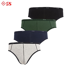 Set 4 Quần Lót Nam 5S (5BX020-01) Chất Liệu Cotton Cao Cấp, Mềm Mịn Thoáng Mát