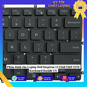 Phím dùng cho Laptop Dell Inspiron 13 5368 5369 5370 Keyboard Backlit US - Hàng Nhập Khẩu New Seal