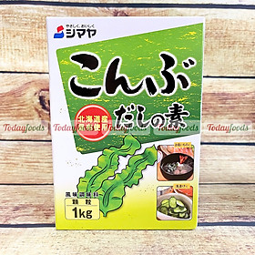 Hạt Nêm Rong Biển Nhật Bản Kombu Dashi { Shimaya } (500G*2 gói) 1KG