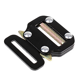 1pc Tactical   Quick Release Belt Buckle for 4.5cm Belt Webbing Strap