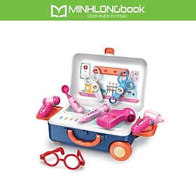 Đồ chơi trẻ em: Bộ đồ chơi hộp kéo Bác sĩ, DK 81111 . Màu ngẫu nhiên