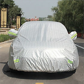 Bạt phủ toàn thân dành cho ô tô 5 chỗ, 7 chỗ chống nóng chống nước tráng nhôm nhiều kích thước