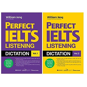 Hình ảnh sách Sách - Combo Perfect Ielts Listening Dictation (Vol.1 + Vol.2)