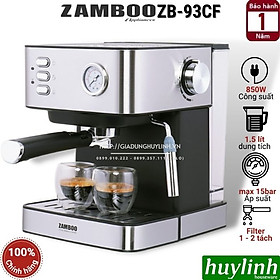Mua Máy pha cà phê Zamboo ZB-93CF - Hàng chính hãng