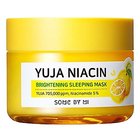 Mặt Nạ Ngủ Dưỡng Trắng Chiết Xuất Từ Trái Thanh Yên Some By Mi Yuja Niacin 30 Days Miracle Brightening Sleeping Mask