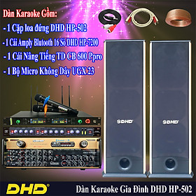 BỘ DÀN KARAOKE GIA ĐÌNH DHD SỐ 1 - VIP ( Hàng Chính Hãng )