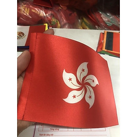 Quốc kỳ Hồng Kông để bàn 14x21cm