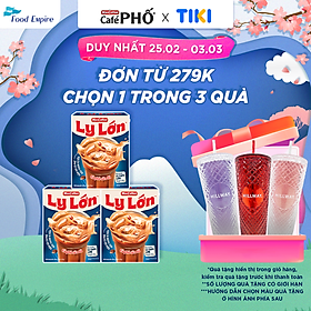 Combo 3 hộp Cà phê Ly Lớn - Maccoffee hộp 10 gói x 26g