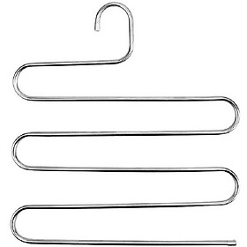 Combo 5 móc treo quần áo 5 tầng inox