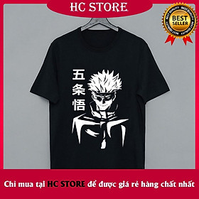 Áo Thun ANIME JUJUTSU KAISEN GOJO SATORU - INUMAKI tay ngắn cổ tròn, áo phông mẫu mới đẹp