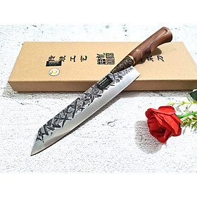 Mua DAO BẾP - DAO THÁI HOA VĂN KHÂU ĐỒNG MÃ A2 DT157 NT topcomshop vn