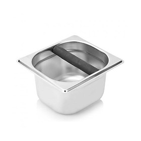 Hộp đập bã cà phê Inox