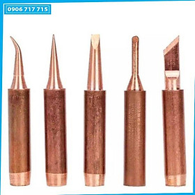 Mua Bộ 5 Mũi Hàn Thiếc Bằng Đồng