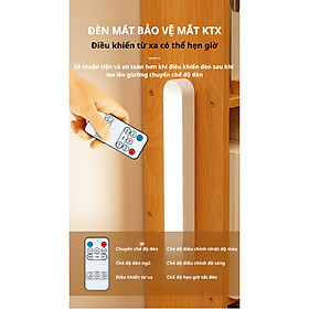 Mua Đèn học để bàn tích hợp nút cảm ứng có thể tháo rời  Đèn gắng tường hiện đại 3 chế độ sáng điều khiển từ xa