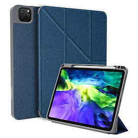 Bao Da dành cho iPad Pro 12.9 2021 M1 MUTURAL Y-Type With Pencil Holder - Hàng Nhập Khẩu