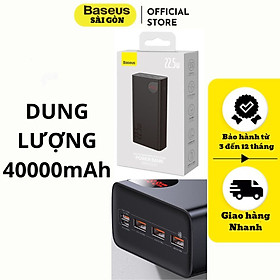 Mua Pin dự phòng sạc nhanh 22.5W Baseus Adaman Metal Digital Display Quick Charge Power Bank (10000mAh  20000mAh  30000mah  40000mAh)- HÀNG CHÍNH HÃNG