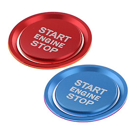 2 Pack Engine Start Stop Button Cover Trim for  A4/A5 /B9/A6/A7 /C7/Q5