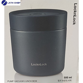 Mua Hộp Cơm Giữ Nhiệt  Ủ Cháo Lock&Lock LHC8053NVY -500ml - Hàng Chính Hãng