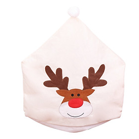 Christmas Chair Covers Santa Chair Back Covers Xams Chair Covers for Christmas Festive Home Dinner Table Chairs