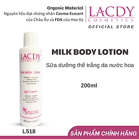 Sữa dưỡng thể trắng da nước hoa - L518 MILK BODY LOTION 200ml