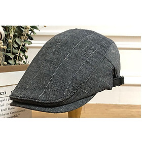 Mũ beret nam xuân hè vải linen cao cấp BHYHC02 Thoáng mát, thoải mái