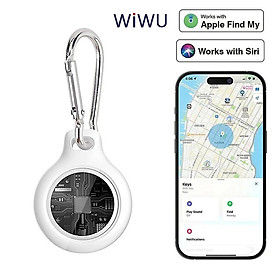 Mua Thiết bị định vị tracker iTag WIWU qua Find My App chống mất thất lạc cho trẻ em người gia thú cưng đồ vật móc khóa - Hàng nhập khẩu