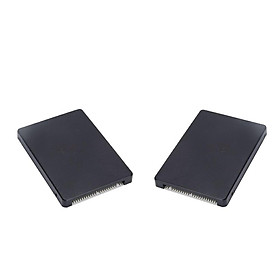 2x M.2 NGFF SATA SSD to 2.5 IDE 44PIN Converters Adapters with Cases