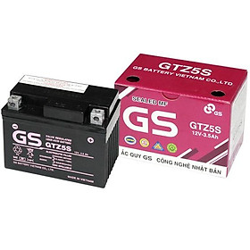 Ắc quy khô xe máy GS GTZ5S 12V - 3.5Ah