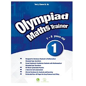 Sách olympiad maths trainer 1 toán lớp 1 - tiếng anh  7 - 8 tuổi