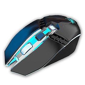 Mua Chuột Máy tính Bluetooth 6 nút có LED - Sói Bạc X5 - Phù hợp mọi thiết bị Macbook  iPad  TV