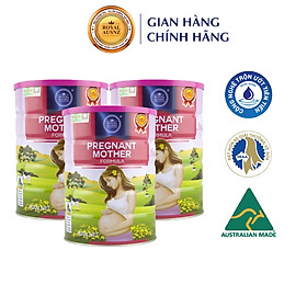 Combo 3 Hộp Sữa Bột Pregnant Mother Formula ROYAL AUSNZ Bổ Sung Vitamin Và Khoáng Chất Cho Phụ Nữ Mang Thai 900g/hộp