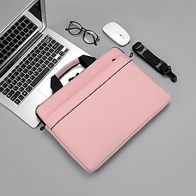 Túi Laptop 14 15.6 Inch Chống Nước Xách Tay Ốp Lưng Cho Macbook Air Pro 13 15 Máy Tính Cầm Tay Đeo Vai Cặp Túi - 14.1-inch