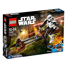Đồ chơi mô hình Lego Star Wars – Lính đánh bộ và phi cơ tốc độ 75532 (452 chi tiết)