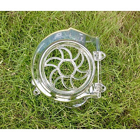 Ốp Quạt Gió Trong Suốt Dành Cho VISION 2014 - 2019 + Tặng 01 Móc Treo Inox Gắng Baga Xe Máy