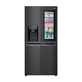 Tủ lạnh LG Inverter 496 lít Multi Door InstaView Door in Door GR-X22MBI - Hàng chính hãng - Giao HCM và 1 số tỉnh thành
