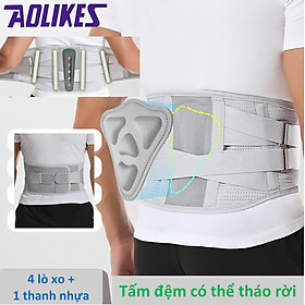 Đai Lưng, Nẹp Lưng Mới Giảm Đau Lưng Định Hình Cột Sống, Cải Thiện Thoái Hóa Thoát Vị Thoáng Khí Cho Nam Nữ AOLIKES- 7895