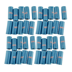 40 cuộn Túi Rác Tay Cầm Làm Sạch Túi Đựng Rác Tã Cho Bé Túi Đựng Rác