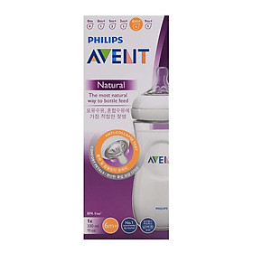 Bình sữa thiết kế mô phỏng tự nhiên Philips Avent 330ml SCF696 13