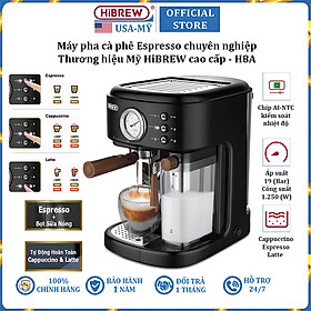 Mua Máy pha cà phê Espresso chuyên nghiệp thương hiệu Mỹ HiBREW cao cấp H8A - Hàng Chính Hãng