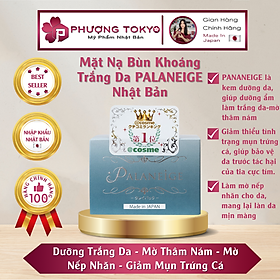 MẶT NẠ BÙN KHOÁNG TRẮNG DA PALANEIGE NHẬT BẢN