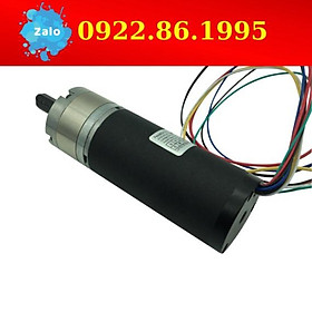 CóVAT Đường Kính 42Mm Không Chổi Than DC Giảm Tốc Động Cơ 30W 50W 75W Với Hộp Số Hành Tinh Mất Điện Phanh giá tốt