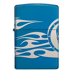 Bật Lửa Zippo 49048 – Zippo Tattoo Design High Polish Blue Laser 360°