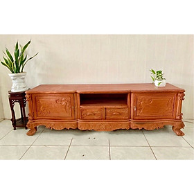 Mua Tủ kệ tivi gỗ gõ đỏ 1 8m Ms 8.5  mẫu đơn giản  hiện đại cho phòng khách