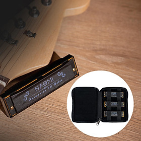 Portable 10-Hole Diatonic Blues Harmonica for Kids Sturdy