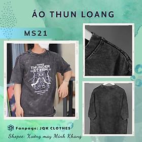 Áo thun nam nữ Hades loang đen tay lỡ chất liệu cotton 100% cao cấp dáng unisex